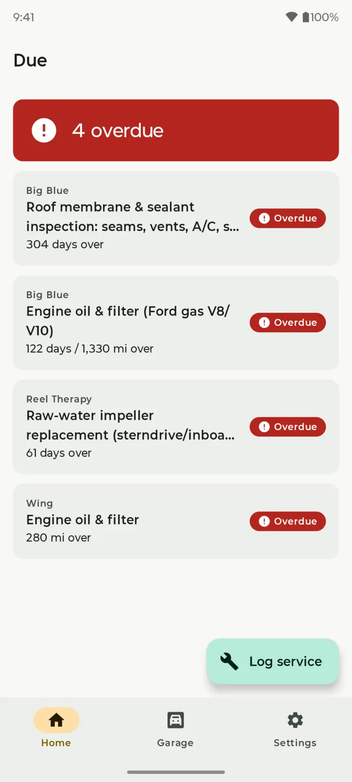 WeekendFleet screenshot 1